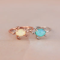 Opal Sea Turtle Ring Gallery Thumbnail