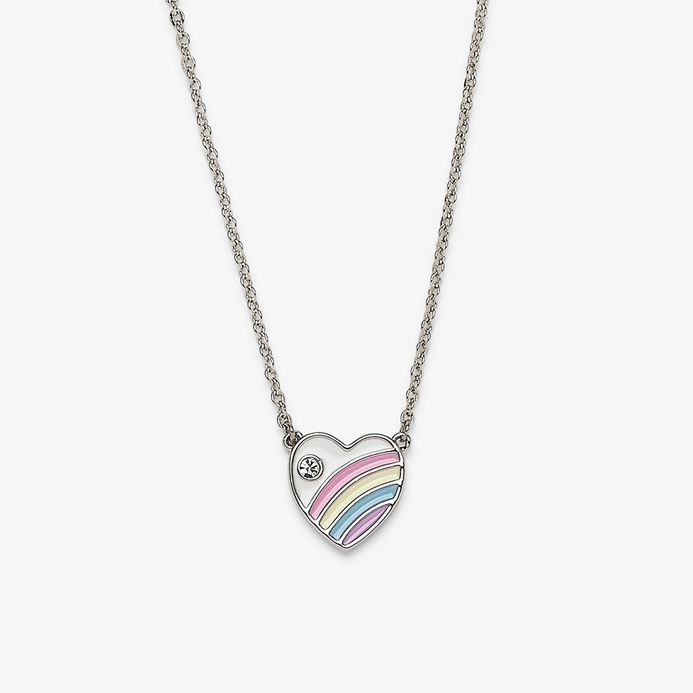 Pastel Vintage Heart Necklace 1