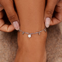 Mixed Mini Coins Chain Anklet Gallery Thumbnail