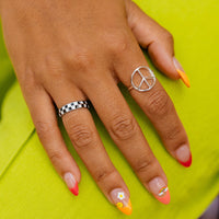 Peace Sign Ring Gallery Thumbnail