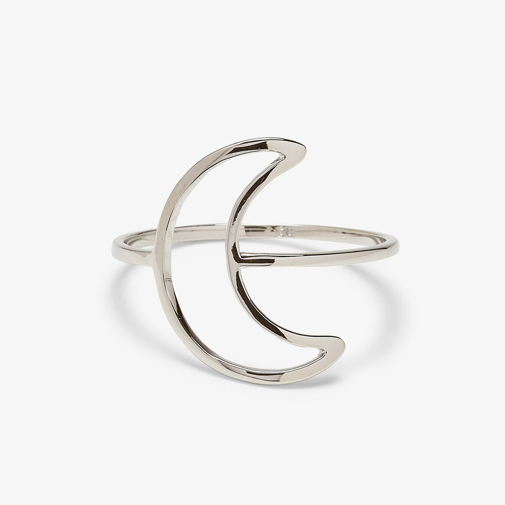 Oversized Crescent Ring 1