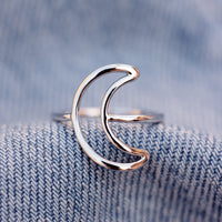 Oversized Crescent Ring Gallery Thumbnail