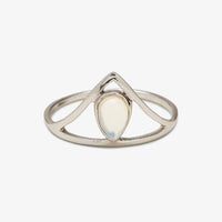 Chevron Stone Ring