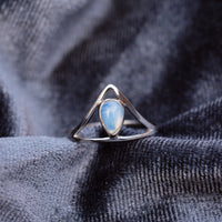 Chevron Stone Ring Gallery Thumbnail