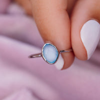 Organic Stone Ring Gallery Thumbnail