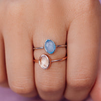 Organic Stone Ring Gallery Thumbnail