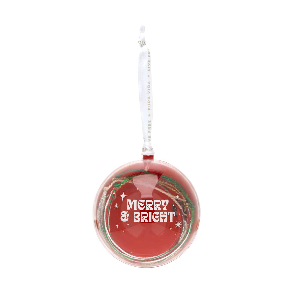 Pura Vida Christmas Ornament 1