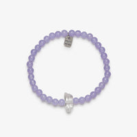 Amethyst Intention Stretch Bracelet Gallery Thumbnail