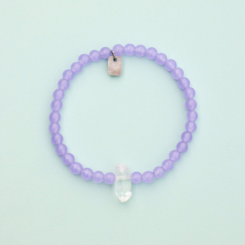 Amethyst Intention Stretch Bracelet 4