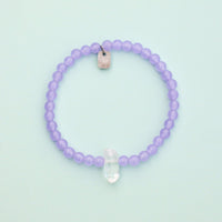 Amethyst Intention Stretch Bracelet Gallery Thumbnail