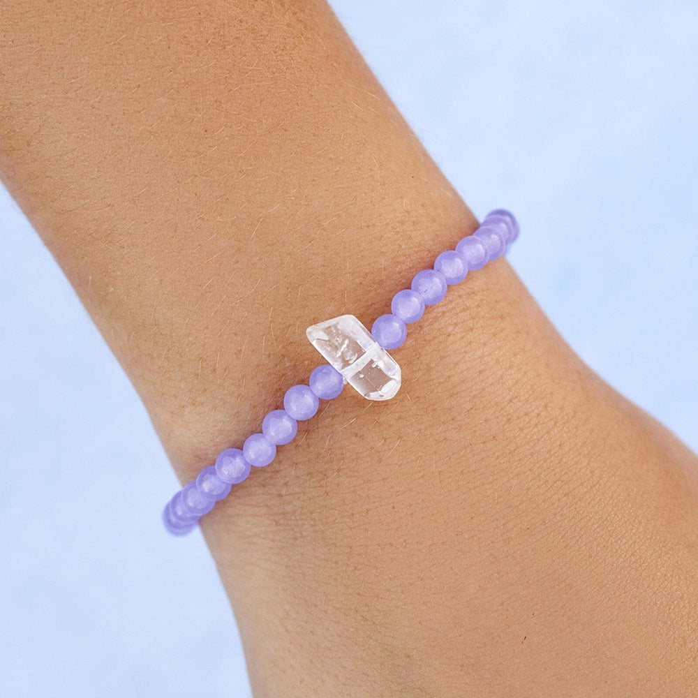 Amethyst Intention Stretch Bracelet 2