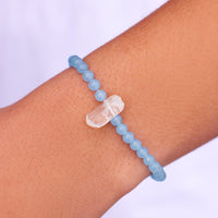 Celestine Intention Stretch Bracelet Gallery Thumbnail