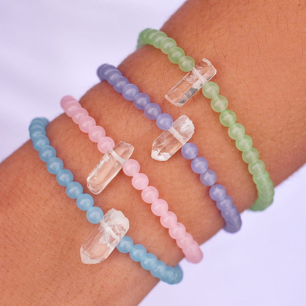 Rose Quartz Intention Stretch Bracelet 6