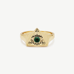 Protection Mood Signet Ring