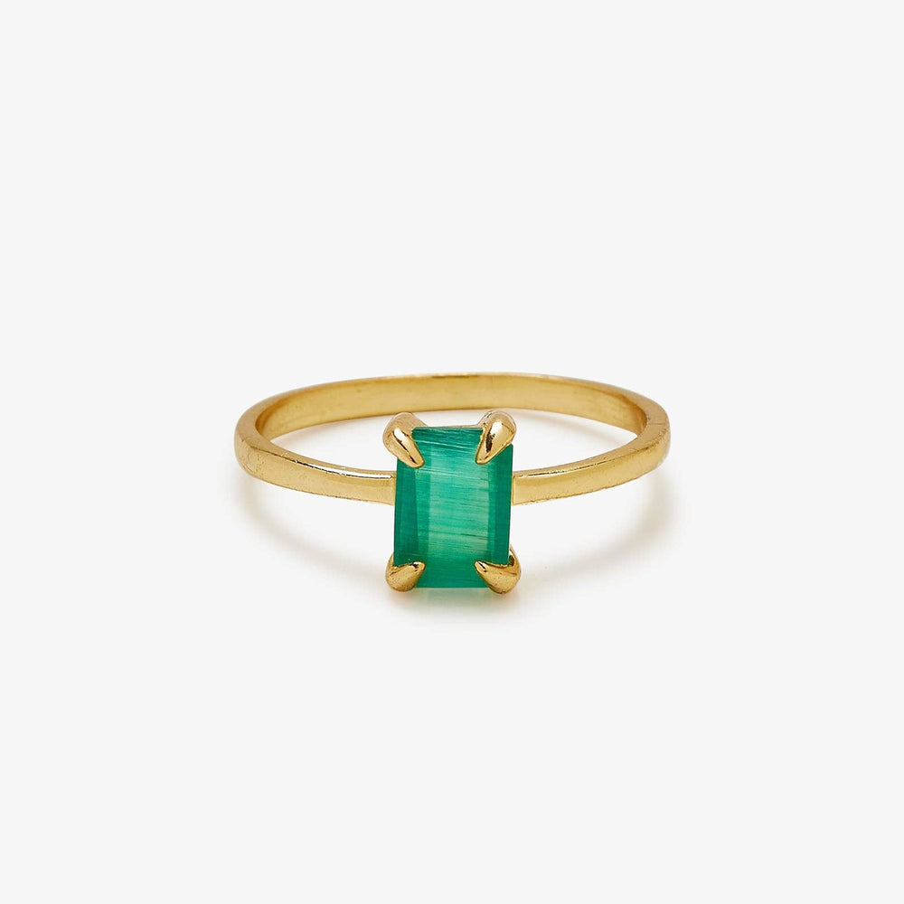 Emerald Statement Ring 1