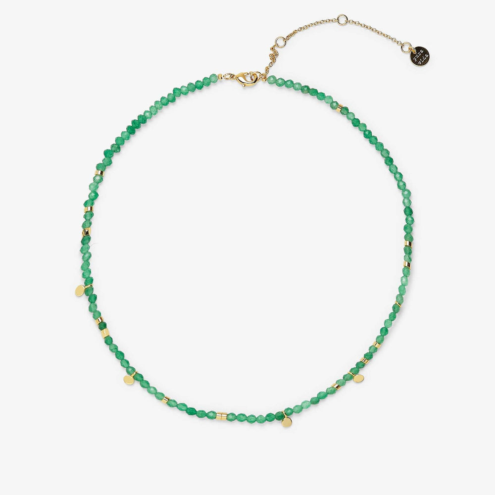 Jade Beaded Choker 1