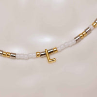 Dainty Alphabet Bracelet Gallery Thumbnail