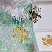 Engravable Snowflake Ornament Gallery Thumbnail