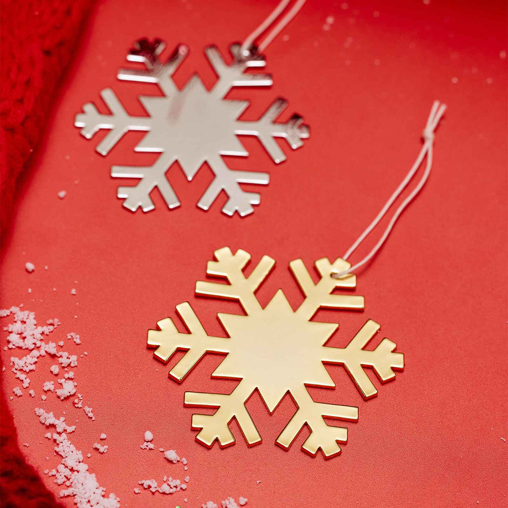 Engravable Snowflake Ornament 12