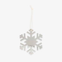 Engravable Snowflake Ornament Gallery Thumbnail