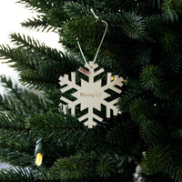 Engravable Snowflake Ornament Gallery Thumbnail