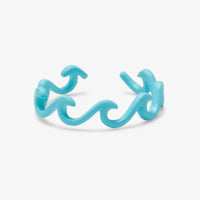 Enamel Delicate Wave Toe Ring Gallery Thumbnail